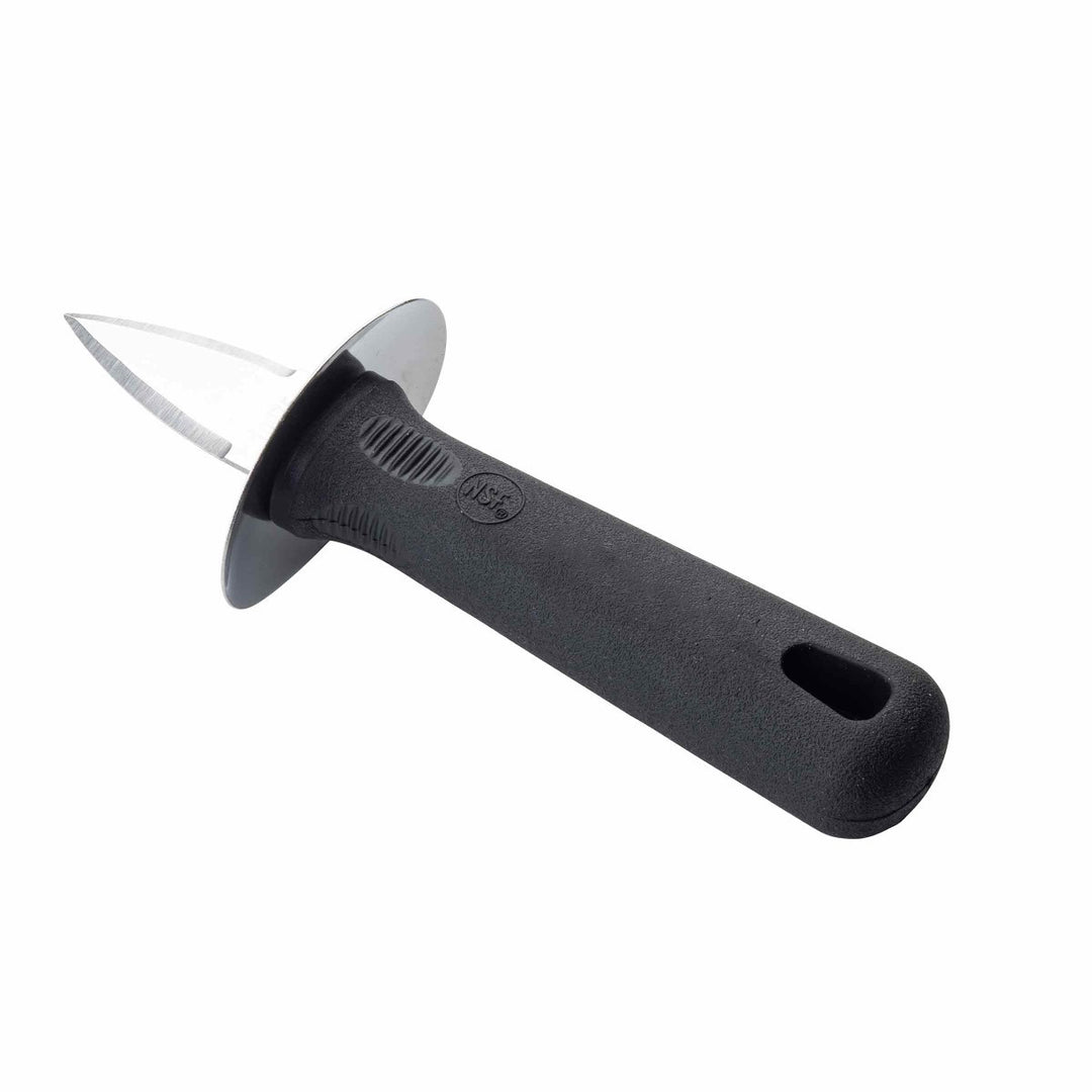 Tablecraft E5629 Oyster Shucker Black Soft Grip