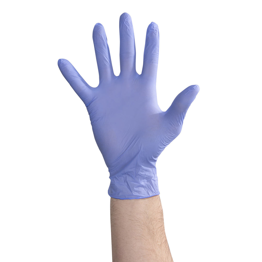 Food Handler Thinsense 103-216-AP Large Grape Comfort Nitrile Gloves