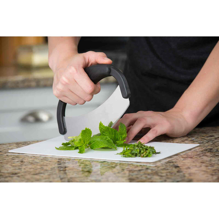Tablecraft H6611 Mezzaluna Food Cutter