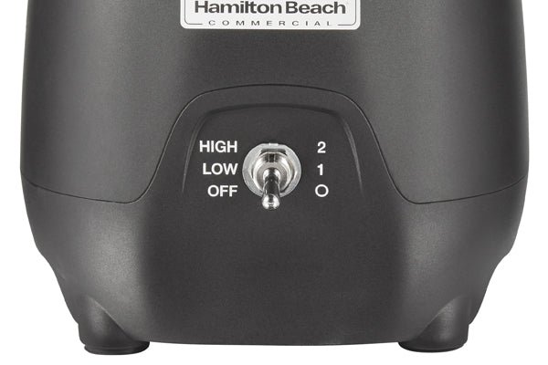Hamilton Beach HBB908R 1 HP Bar Blender With 2 Speeds and 44 oz Jar
