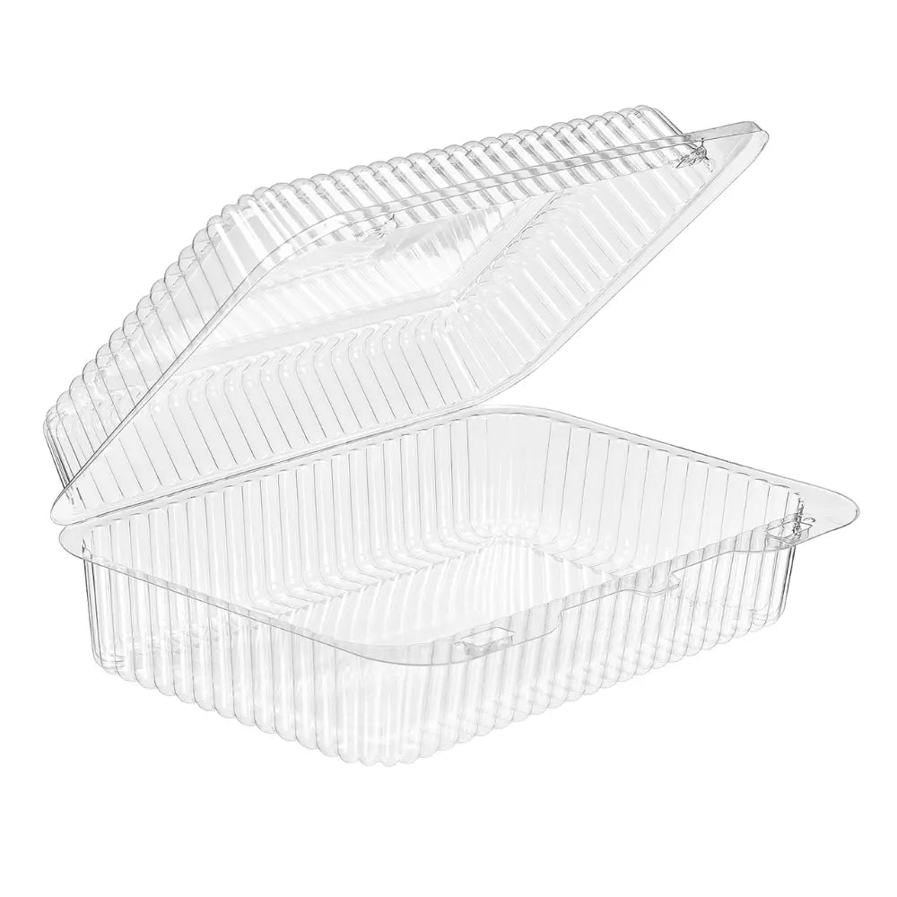 Inline Plastics SureLock 75 oz Rectangular Clamshell Container Clear