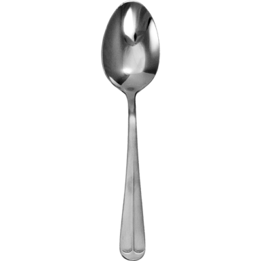ITI Oxford OX-112 7.75" 18/0 Stainless Steel Table / Serving Spoon Dozen