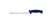 Mercer M22418BL 8" Milennia Blue Handle Offset Wavy Edge Bread Knife
