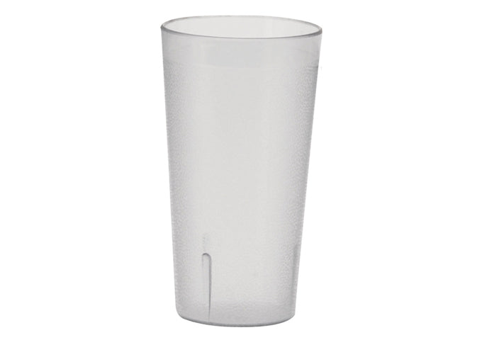 Winco PTP-32C 32 oz Clear Pebbled Tumbler 12/Pack