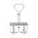 American Metalcraft VBR1 Chrome Oil and Vinegar Rack