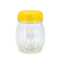 American Metalcraft 6 Oz Cheese Shaker with Yellow Perf Top