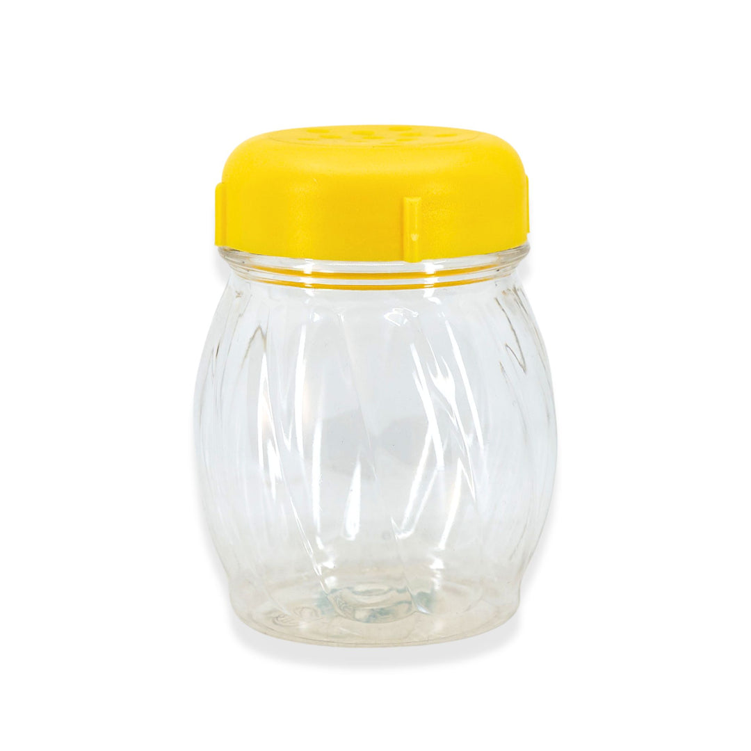 American Metalcraft 6 Oz Cheese Shaker with Yellow Perf Top