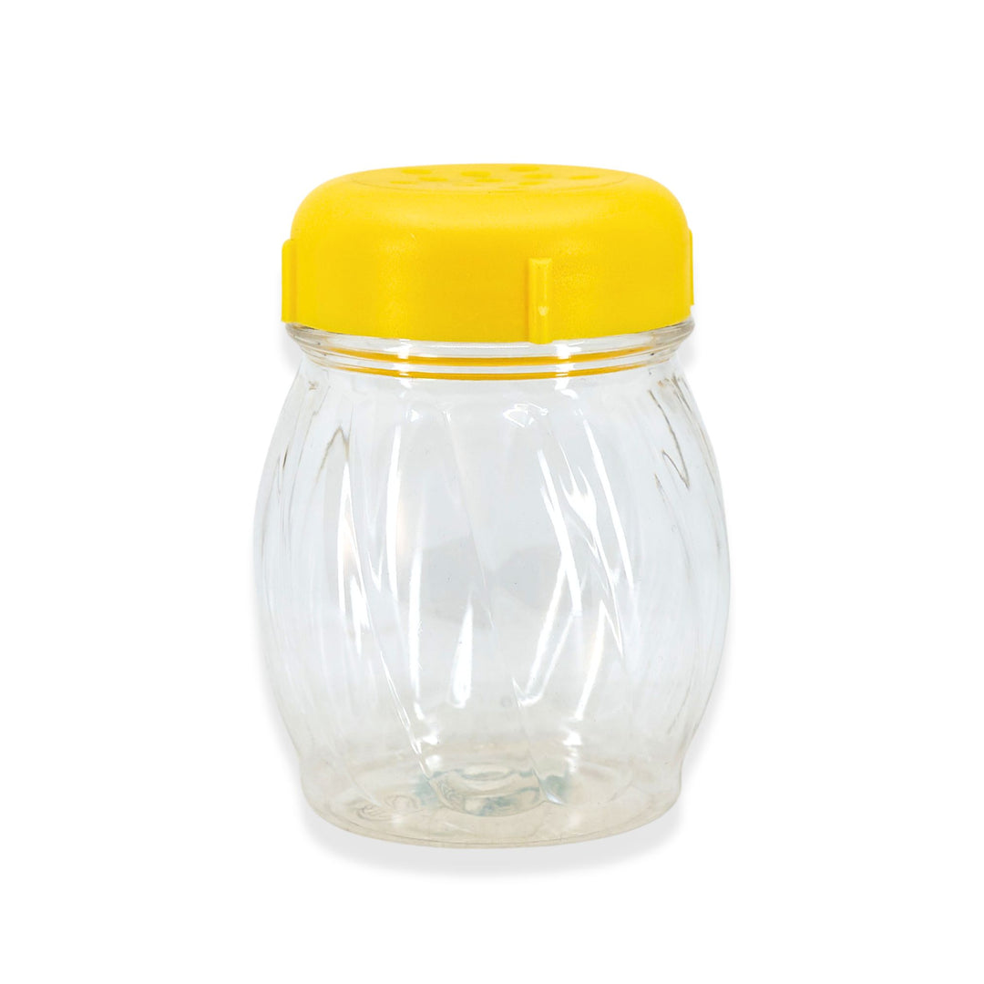 American Metalcraft 6 Oz Cheese Shaker with Yellow Perf Top