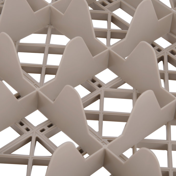 Vollrath TR8 Vollrath Full-Size 16-Compartment Glass Rack