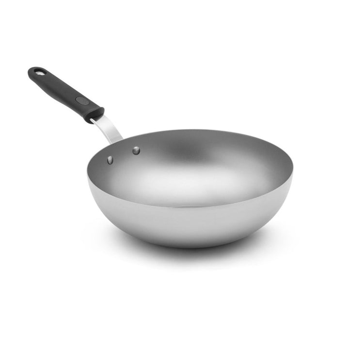 Vollrath 592149 11" Stir-Fry Pan Carbon Steel With Silicone