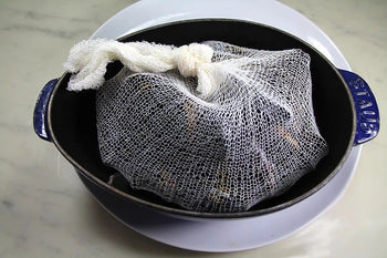 White 24" Clam Bags