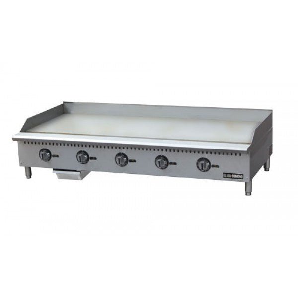 Adcraft Black Diamond BDCTG-60T 60" Thermostatic Gas Griddle
