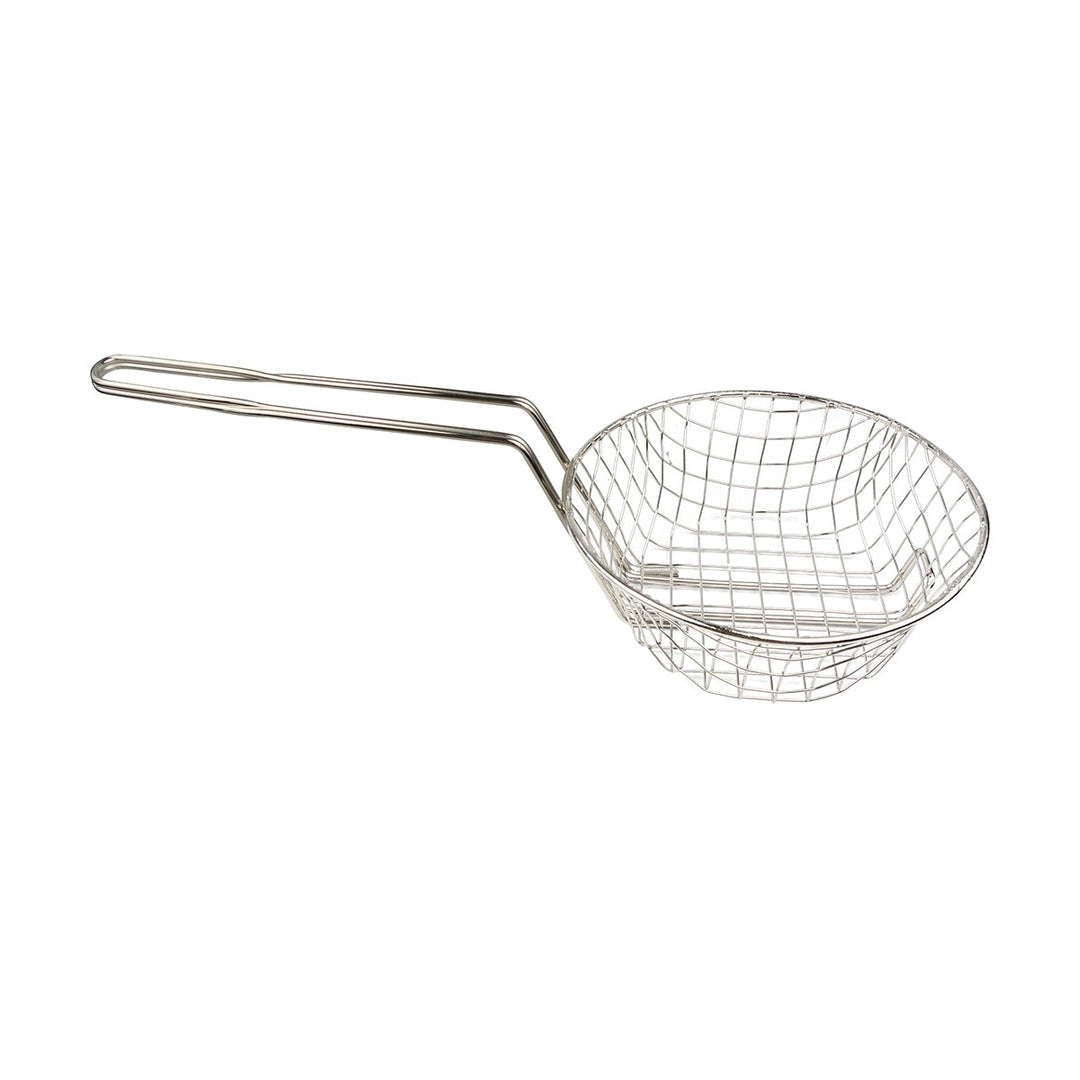 Adcraft 8" Culinary Metal Basket Coarse Mesh