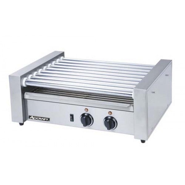 Adcraft RG-09 Roller Grill - 9 Roller