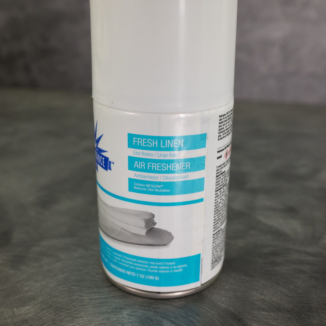 Performance Plus PPMAFL-05
 7 oz Fresh Linen Metered Aerosol Air Freshener