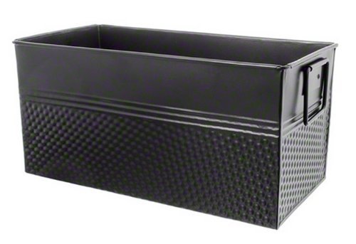 American Metalcraft BEVB6612 Black Hammered Third-Size Tub
