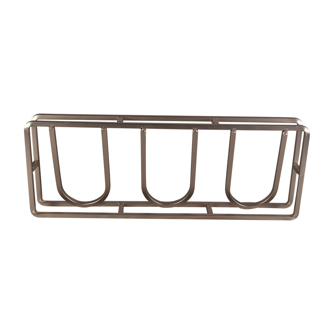 American Metalcraft CHCLG 12" Gun Metal Condiment Rack