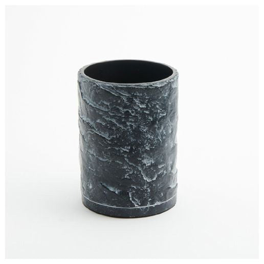 American Metalcraft CWB5 Terra Ceramic 5" Wine Bucket Cement Black