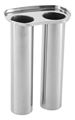 American Metalcraft JTUBE12 Stainless Steel Dual Ice Tubes for Juice12 Dispenser