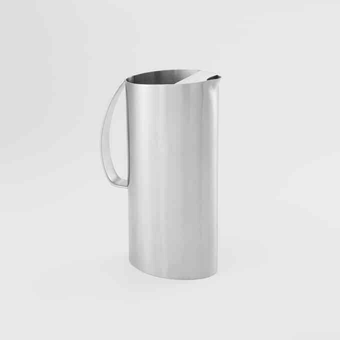 American Metalcraft OWPIT30 30 Oz Satin Angled Water Pitcher