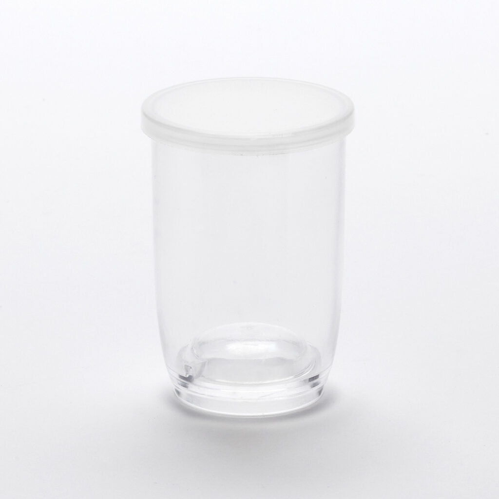 American Metalcraft PMC3 3 Oz Plastic Mini Cup with Lid