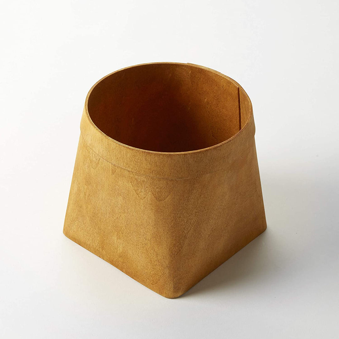 American Metalcraft PW6 5-5/8" Poplar Wood Box