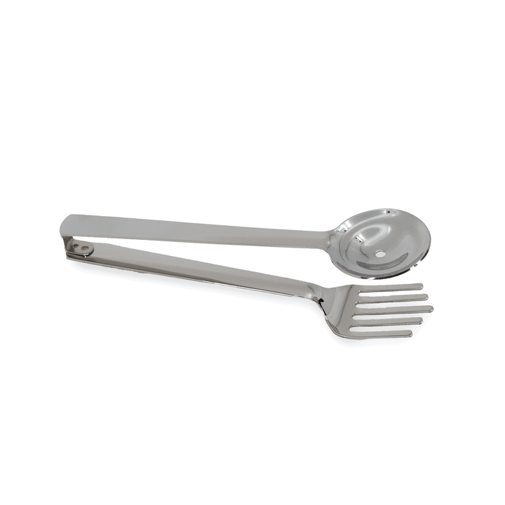 American Metalcraft SSFT Stainless Steel Spoon and Fork Tongs