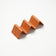 American Metalcraft THMT3 2-3 Compartment Faux Slate Melamine Terracotta Taco Holder