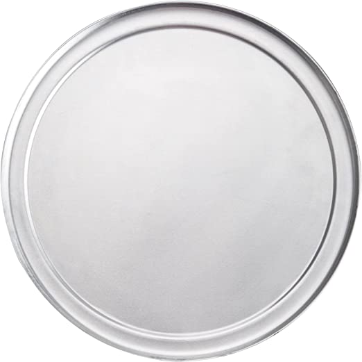 American Metalcraft 10" Wide Rim Aluminum Tapered Pizza Pans