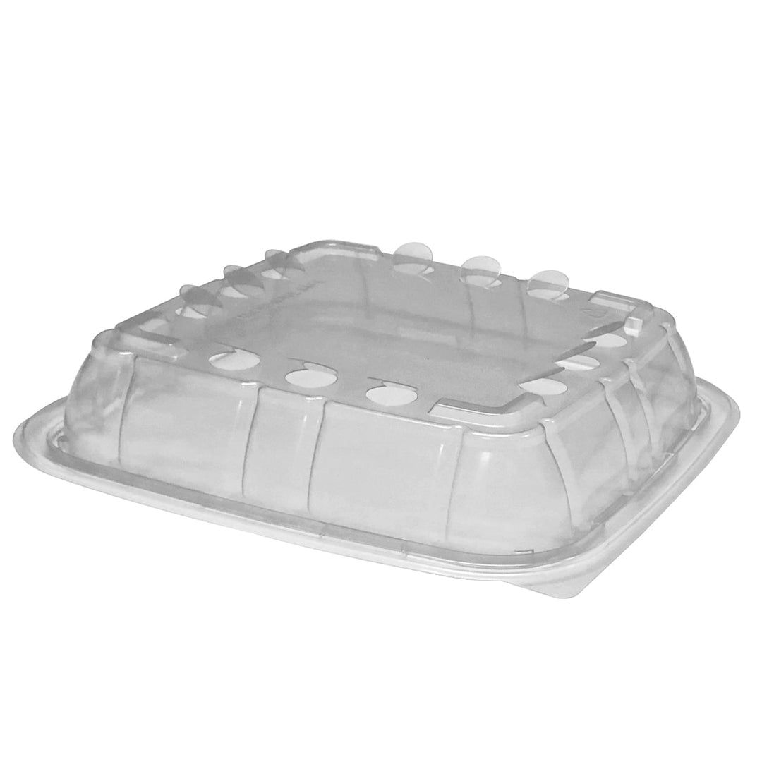 Anchor Packaging Packaging CFL85 Crisp Food Technologies 8" Square Lid Microwavable Clear Anti-Fog Fits CF85321, CF85323