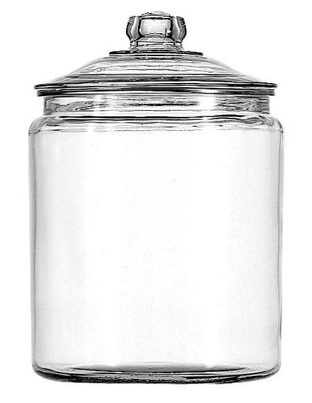 Anchor Hocking 69372T 2 Gallon Glass Jar with Lid