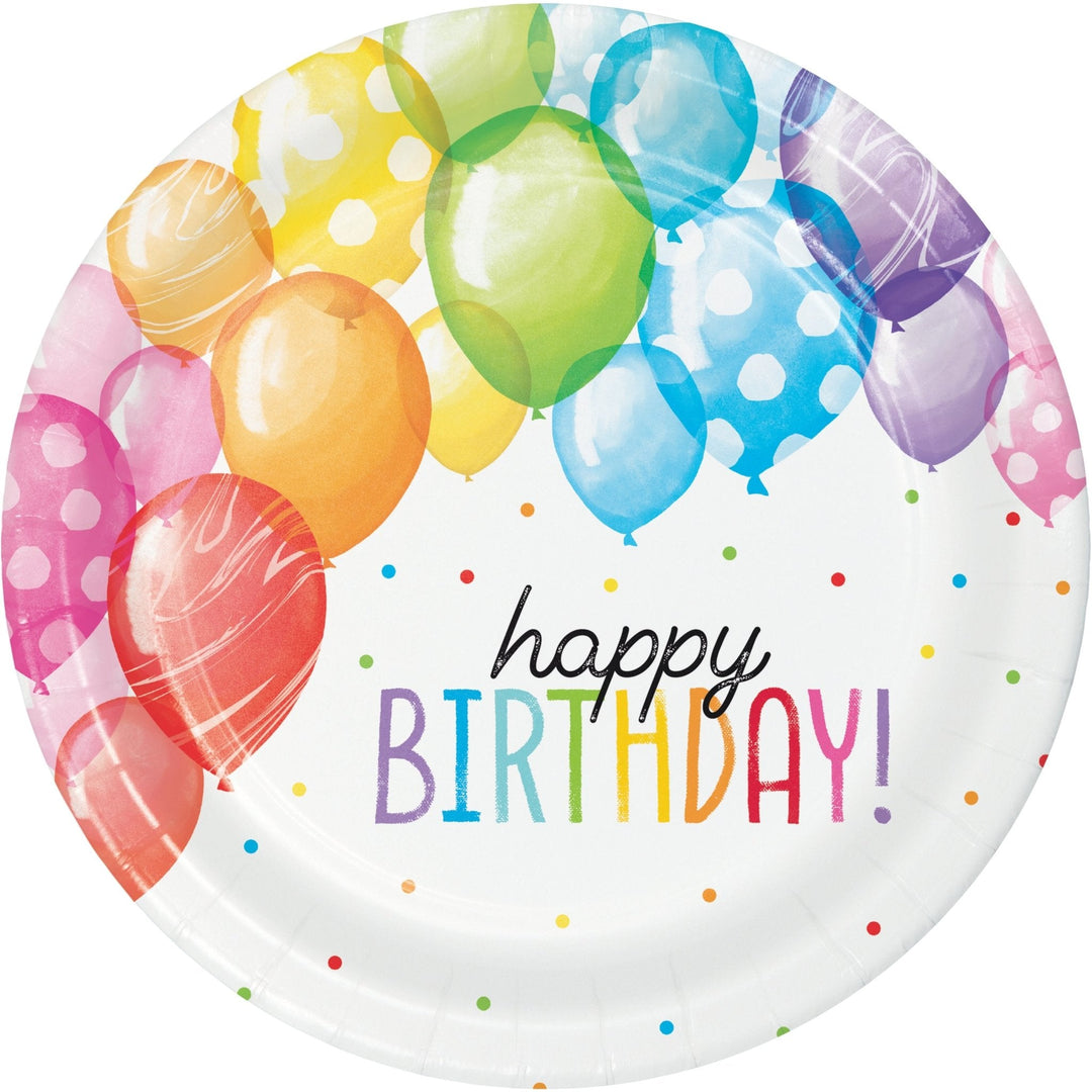Balloon Bash 9" Plate