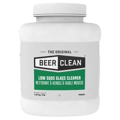 Beer Clean 4 lb Low Suds Glass Cleaner (90241)