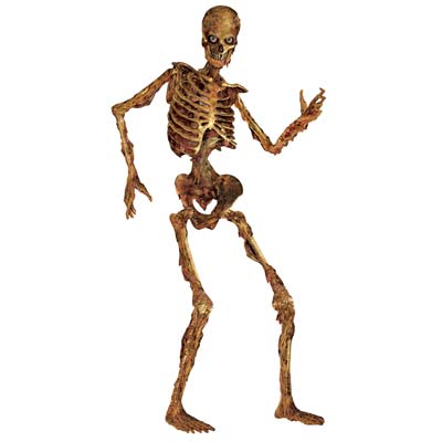 Beistle 00130 Jointed 6' Skeleton Cutout