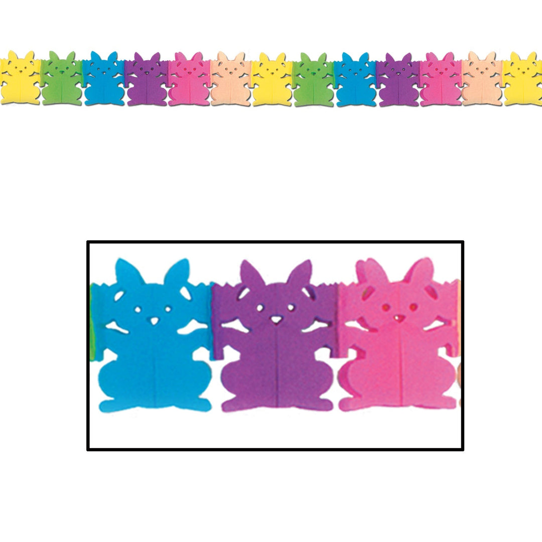 Beistle 44128 12' Bunny Garland