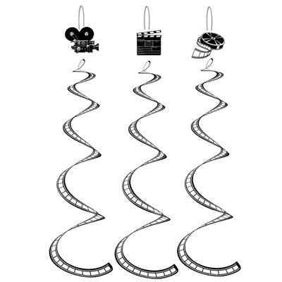 Beistle 50058 30" Filmstrip Whirls 3 Count