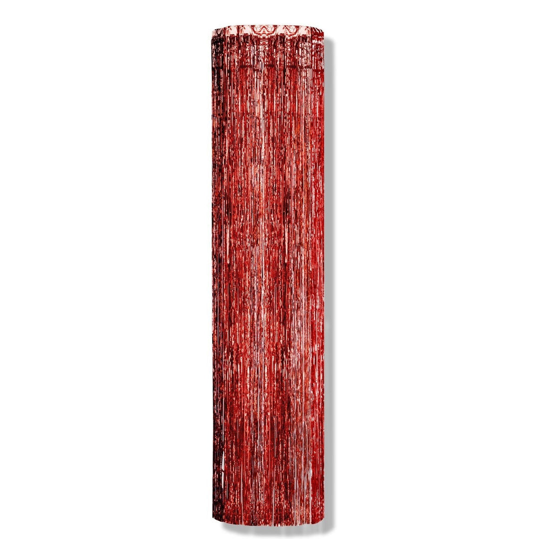 Beistle 50515-R 8' x 1' Red Metallic Column