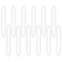 Beistle 50570-W White Bead Necklace 12/Pack
