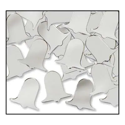 Beistle 50623-S Fanci-Fetti Silver "Bells"