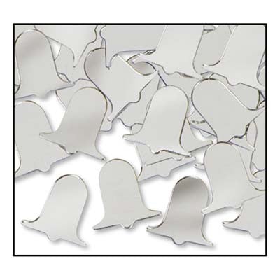 Beistle 50623-S Fanci-Fetti Silver "Bells"