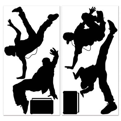 Beistle 52204 Break Dancer Props Insta-Theme 13.75 - 4' 3"