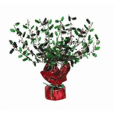 Beistle 52992 15" Holly Gleam N Burst Center Piece
