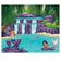 Beistle 53447 Mermaid Lagoon Insta-Mural 5' x 6'