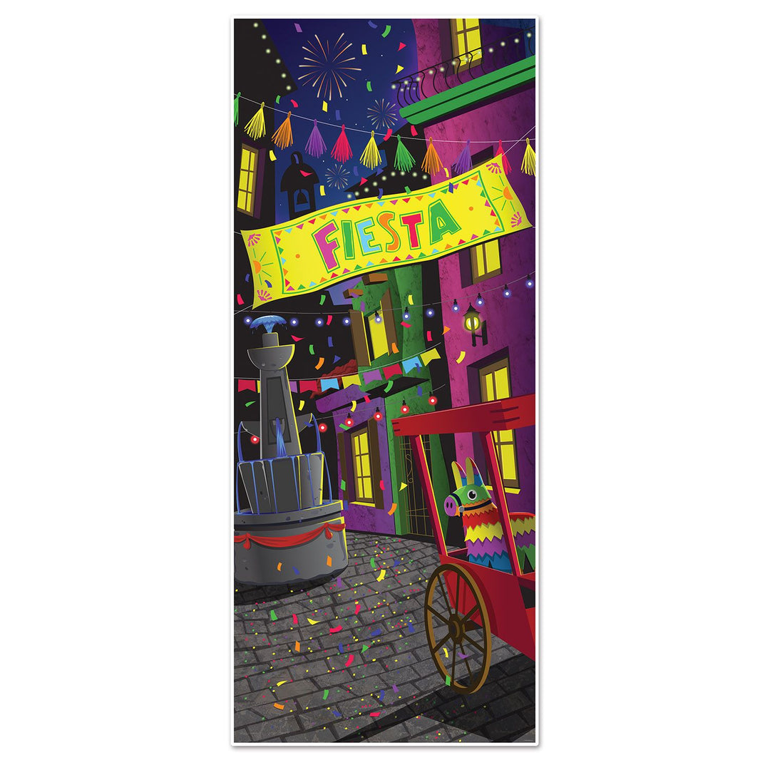 Beistle 53683 Fiesta Door Cover 30" x 6'