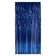 Beistle 55410-B 3' x 8' Blue Metallic Curtain