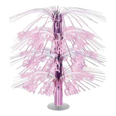 Beistle 57365 18" It's A Girl Centerpiece