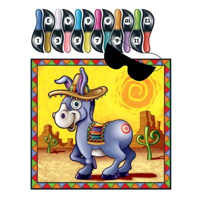 Beistle 60212 Donkey Game 17.25" x 18.5"