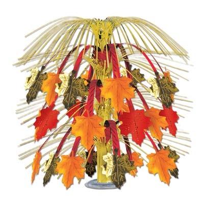 Beistle 90740 18" Autumn Leaf Cascade Centerpiece (90740)