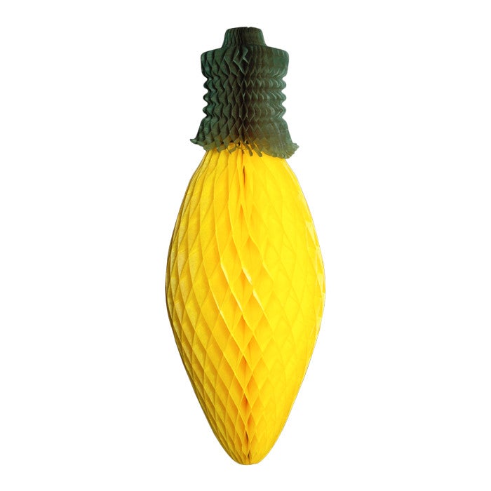 Beistle 92828 24" Hanging Tissue Xmas Light Bulb