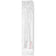 Berk MH1239S/P Medium Heavy Weight White Fork/Knife/Teaspoon/Salt/Pepper/Napkin Polystyrene Kit 250/Case